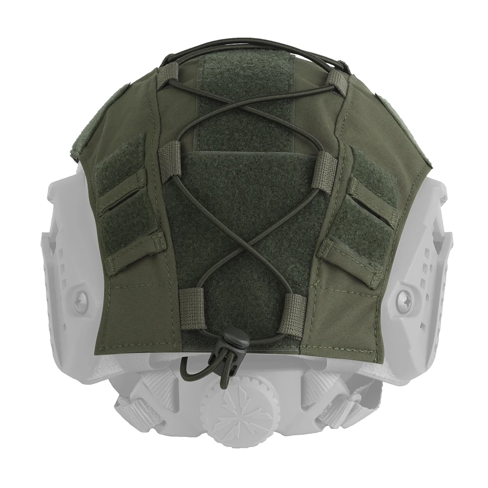 Tactical FAST Helmet Cover Paintball Helmet Covers for MH PJ BJ OPS-Core Fast Helmet Elastic Cord Helmet Light Cycling Helmet