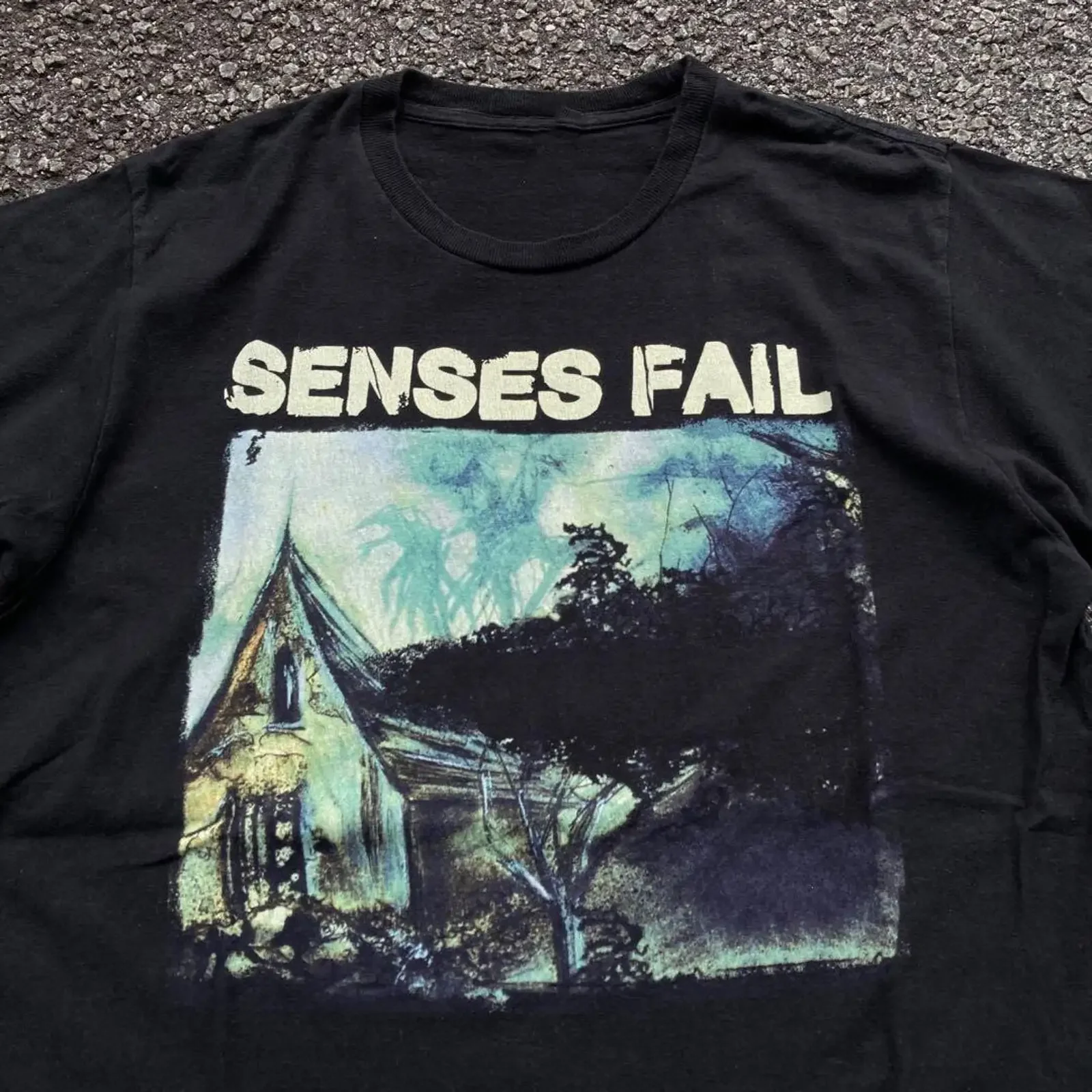 Senses Fail For Family Black T Shirt Cotton All Size S 5XL MO365 vintage Washed Stretched Comfortable fashion Versatile