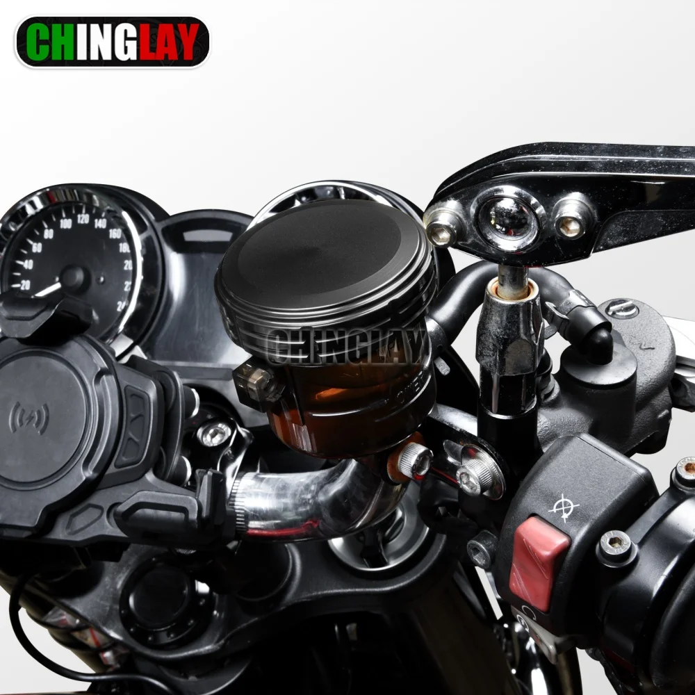 

Z900rs brake master tank cap for Kawasaki Z900RS cafe 2018-2025 Front and Rear Brake Master Cylinder Covers Aluminum alloy