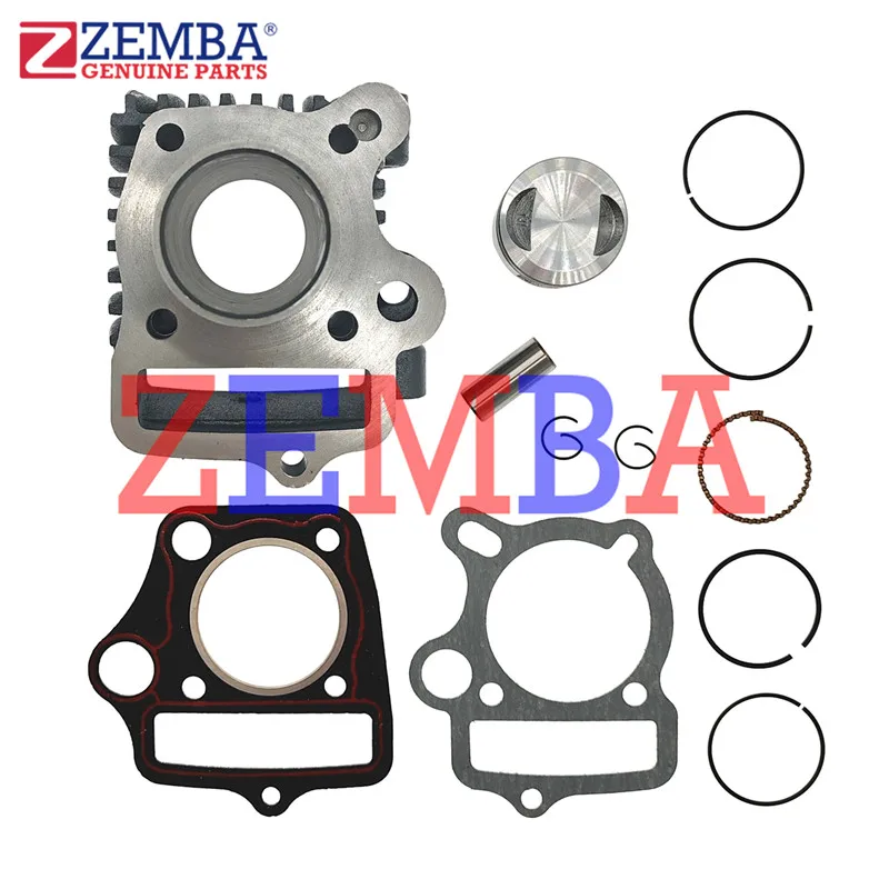 C50 ATV50 39MM CYLINDER AND PISTON KIT FOR 4T 139FMB 50CC CHINESE CUBS MINI ATV POCKET BIKE MOTORCYCLE ACCESSORIE - view 4