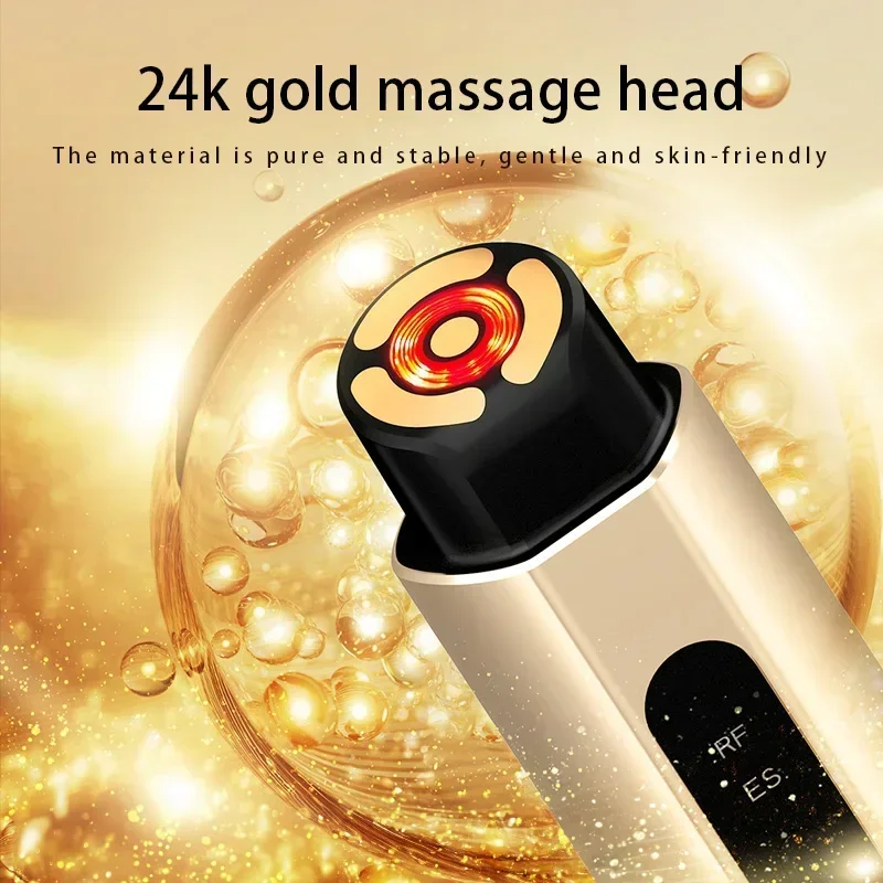 Dispositivo de belleza Facial de alta frecuencia EMS, masajeador vibratorio, terapia profesional, máquina de estiramiento de la piel antiarrugas