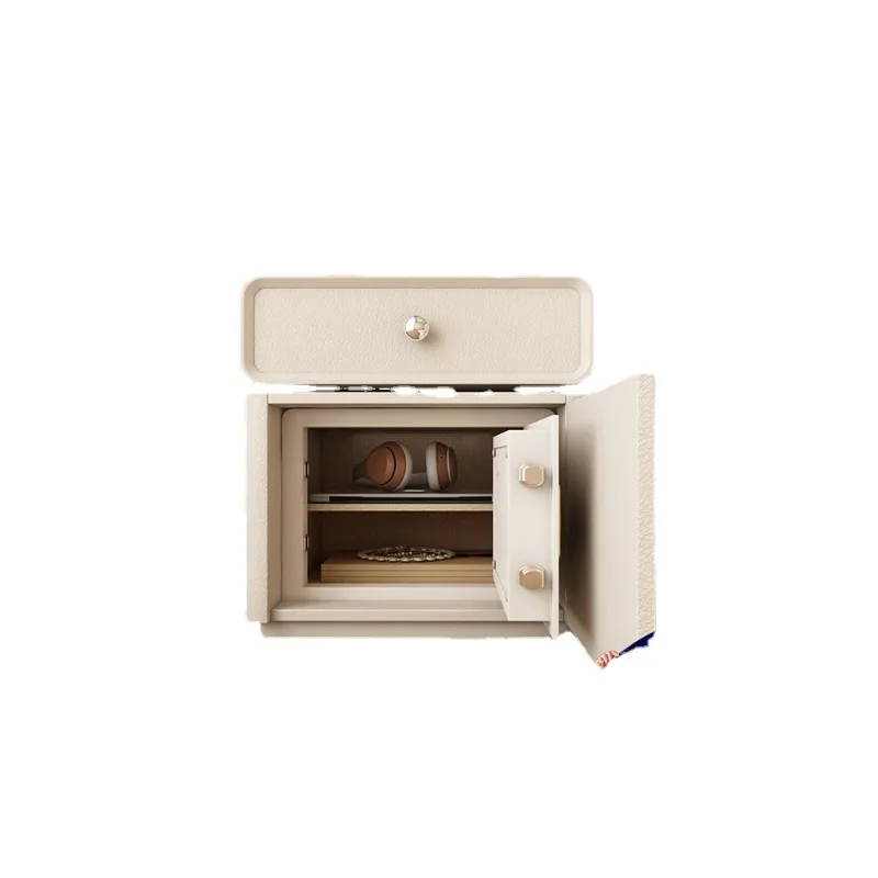 2023 New Bedside Safe Household Family Small Mini 40cm Bedside Invisible Valuables Safe Deposit Box