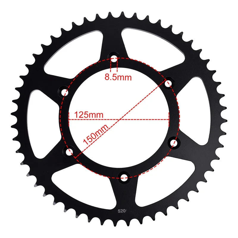 520 Front Rear Sprocket for Husqvarna FE FS FX FR FC TX TXi TE TEi TC 125 150 250 300 350 PRO 450 501 Heritage Rockstar Rally