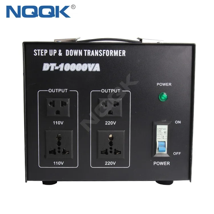 DT-10000VA 10000W 110V to 220V Voltage converter 110v transformer to 220v