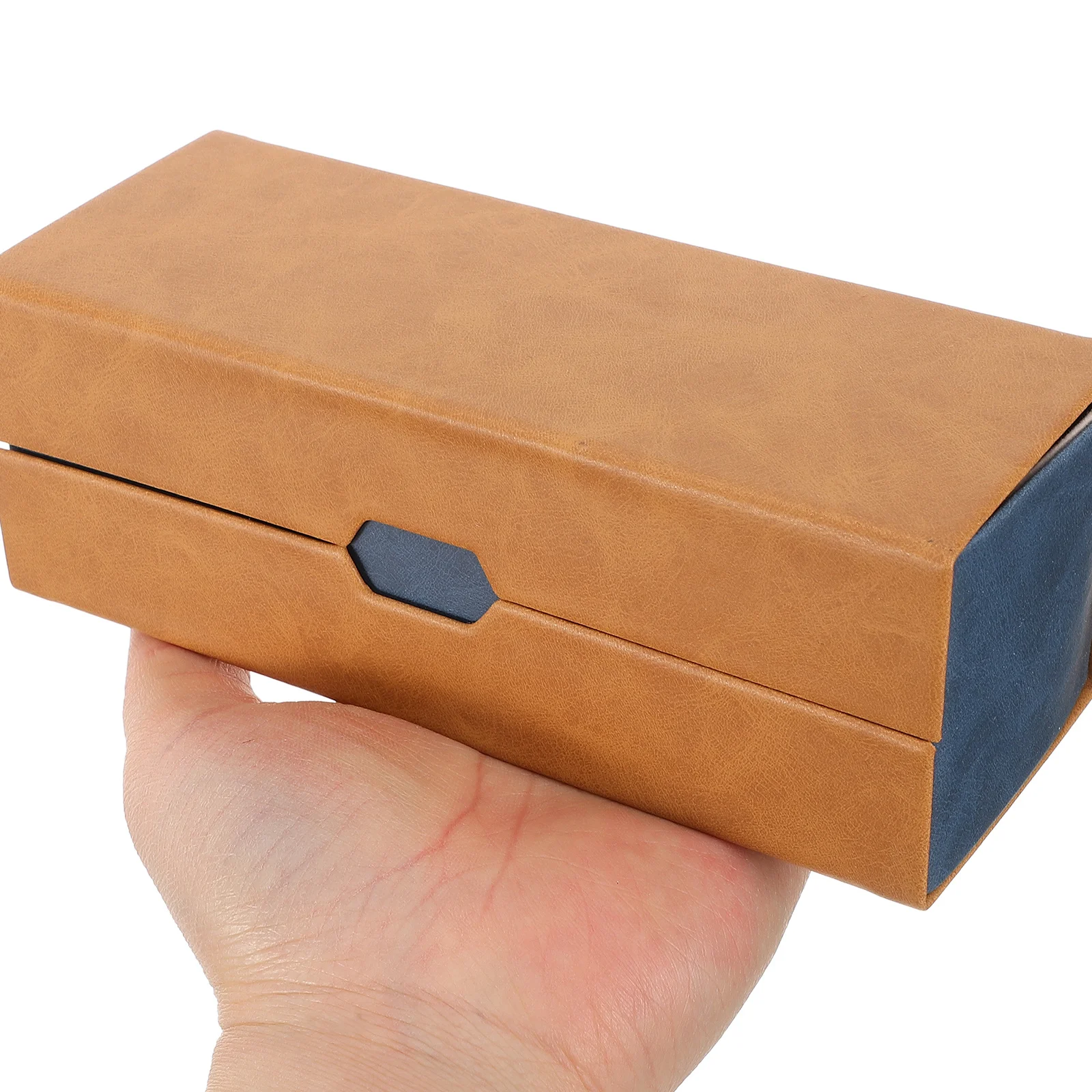 

Double-Layer Eyewear Case Two-Sided Portable Glasses Box Travel Sunglasses Holder Durable Anti-Press Eyeglasses Storage