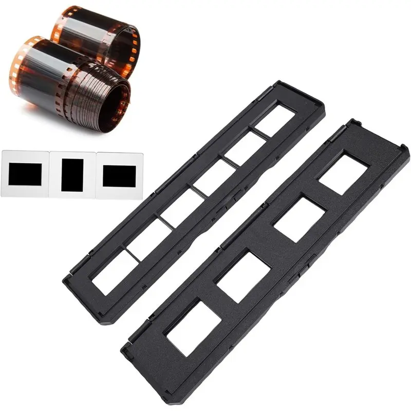 Voltvibe-35Mm Film Holder 6 Frame Negative Film And 4 Frame Slide Holder For 135Mm Films For Most Scanners