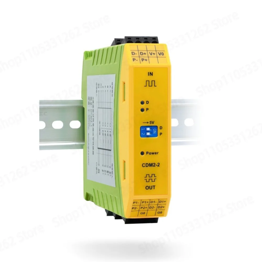 Motor Synchronous Pulse Signal Splitter Dual Channel 1 In 2 Out Differential Control Converter Expansion