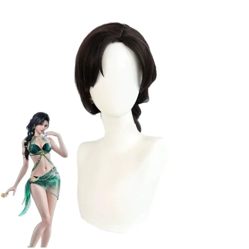Game : Bladepoint Naraka Cosplay Costume Skin Tube Tops Summer Day Swimsuit Beach Sexy Bikini Wig Woman Carnival Suits;2k,j'x.8;