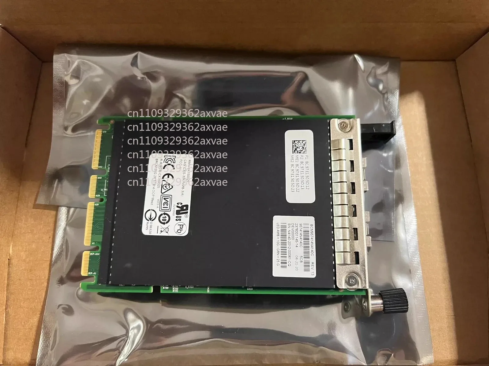 FOR Dell KHCTP Dual Port 25GB SFP28 Gen3.0 OCP Mezzanine Adapter | Broadcom 57414 0KHCTP
