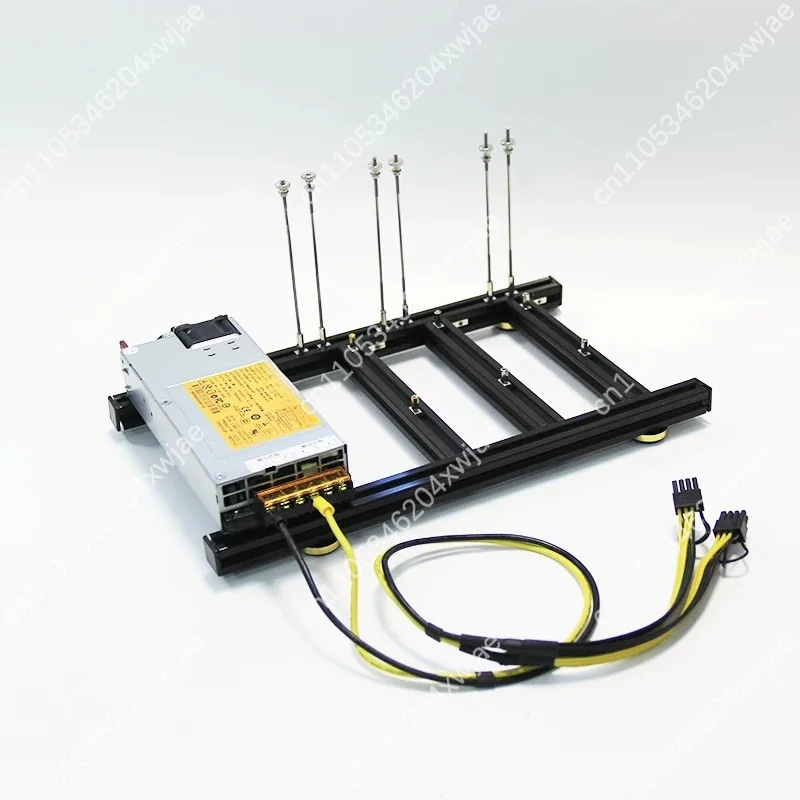 DIY External Multi GPU Stand Metal Base Graphics Card Mount Bracket Support 1 2 3 4 Video Cards Mining Rig Fixed Holder