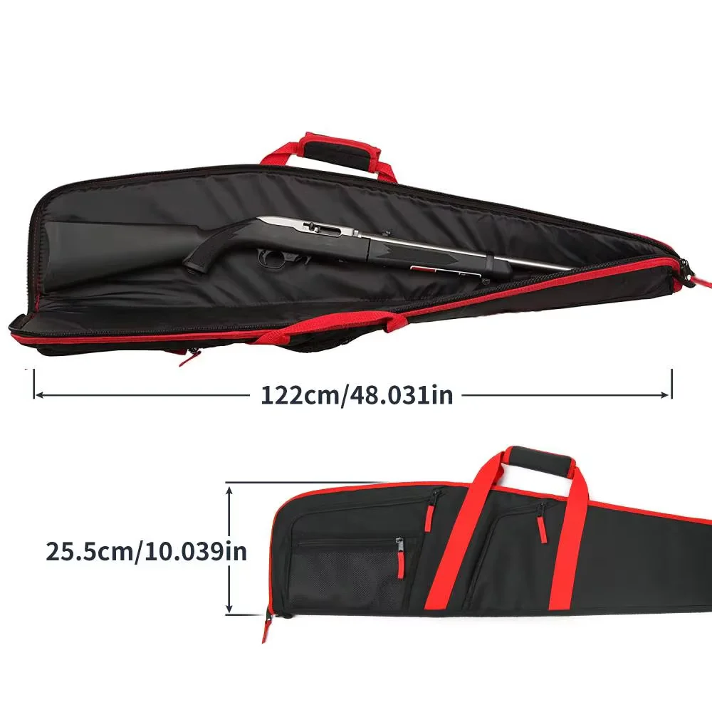 120cm Hunting Rifle Bag Training Shooting Rifle Shoulder Bag Tactical Gun Protection Bag for Carrying 40