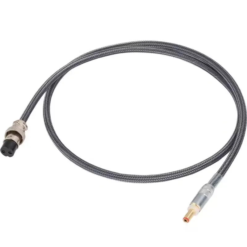 Linear power supply DC output line pure manual imported pure copper wire base plug 5.5 * 2.1/2.5 aviation 2P