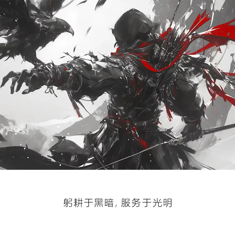 2026 Assassin's Creed Origin Round Neck Short Sleeve T-shirt Retro Ink American Heavy Cotton Explosive Summer Men ins