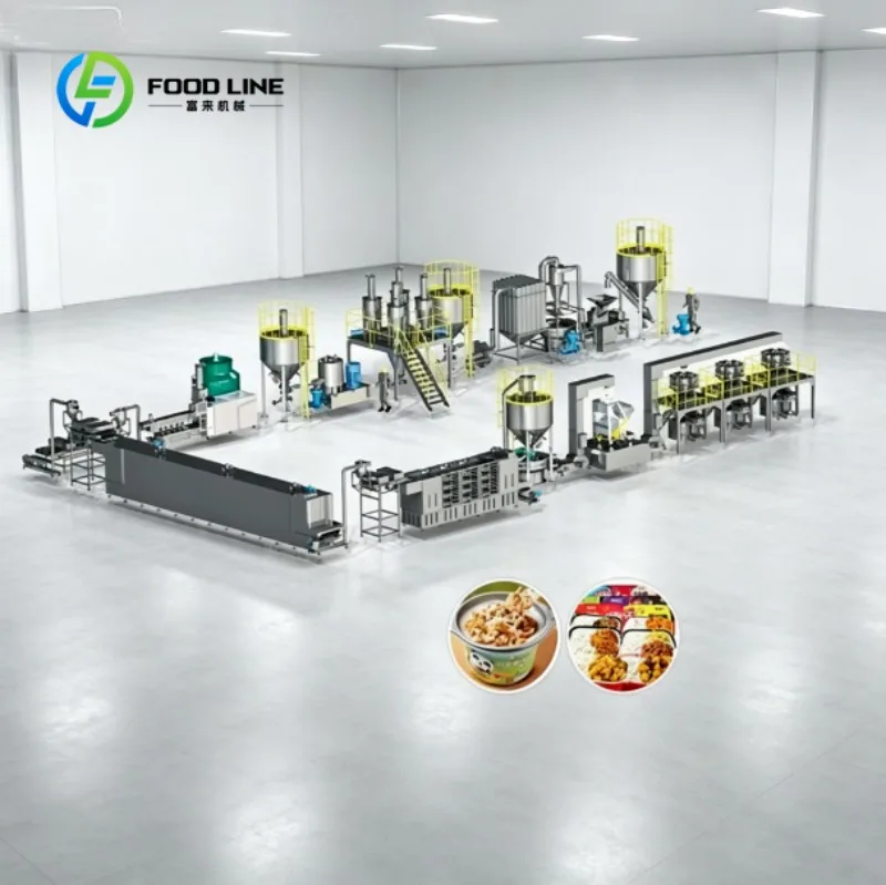 Commercial Nutritional Rice Production Line High Efficiency Fortified Rice Manufacturing Equipment