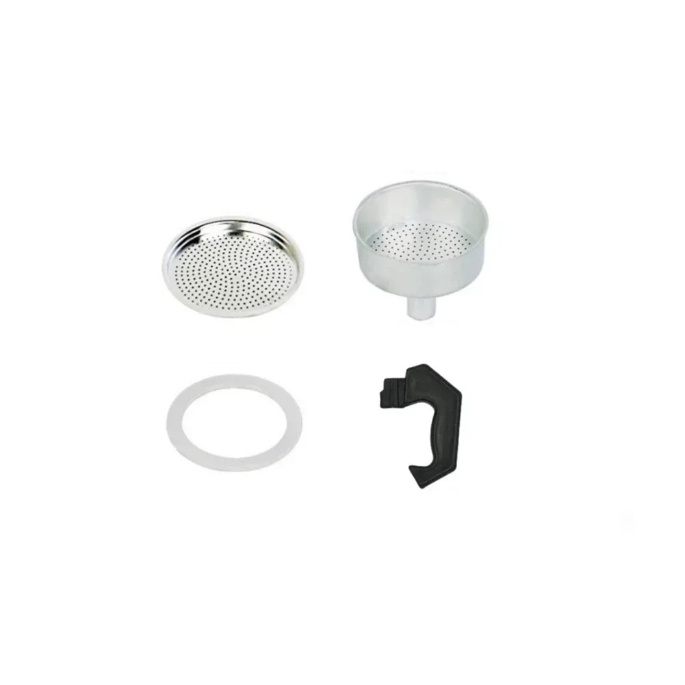 Restore the Functionality of Your Espresso Coffee Moka Pot with Top Grade Replacement Parts Handle Gasket Seal Funnel Filter