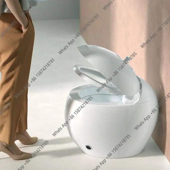 

XvNew Color Smart Toilet Fully Automatic All-in-One Water Pressure Restriction Apple-shaped Round Toilet