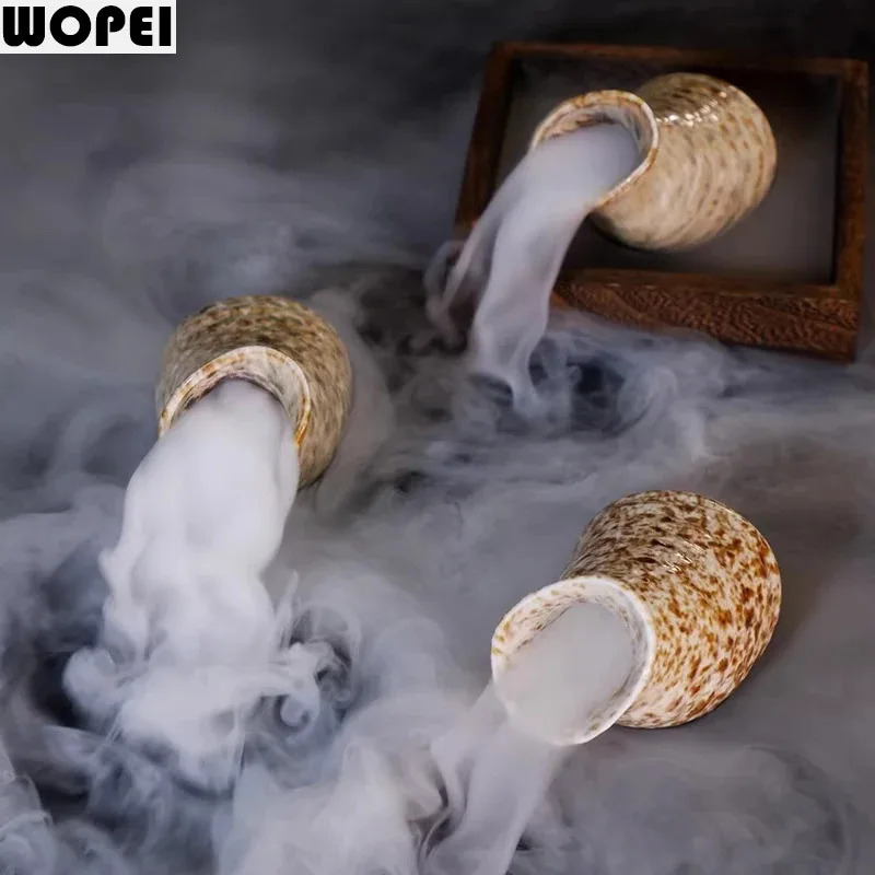 Vintage Ceramic Conch Dry Ice Plate Sashimi Tableware Accessories Sushi Plates Steak Sauce Pot Hotel Specialty Tableware