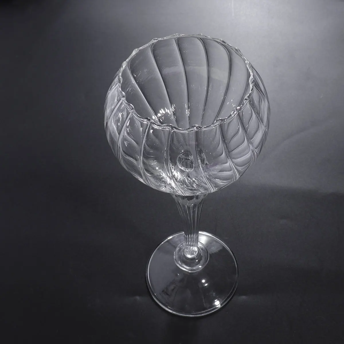 

Glass Candlestick Decoration Handmade Holder European Style Goblet Candlesticks