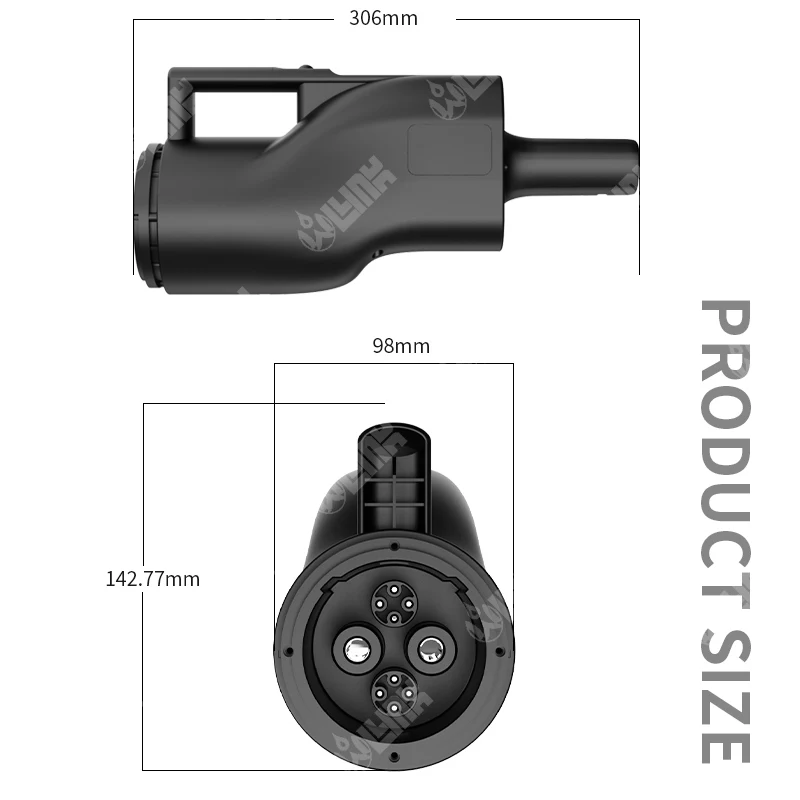 Olink Wholesale NACS Caricabatterie CHAdeMO a Tesla Adattatori NACS CHAdeMO per Tesla Model 3