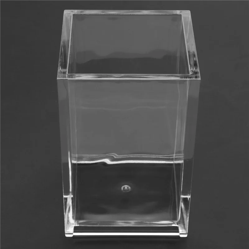 

Acrylic Pen Holder 8 Pack,Clear Desktop Pencil Cup Stationery Organizer For Office Desk Accessory