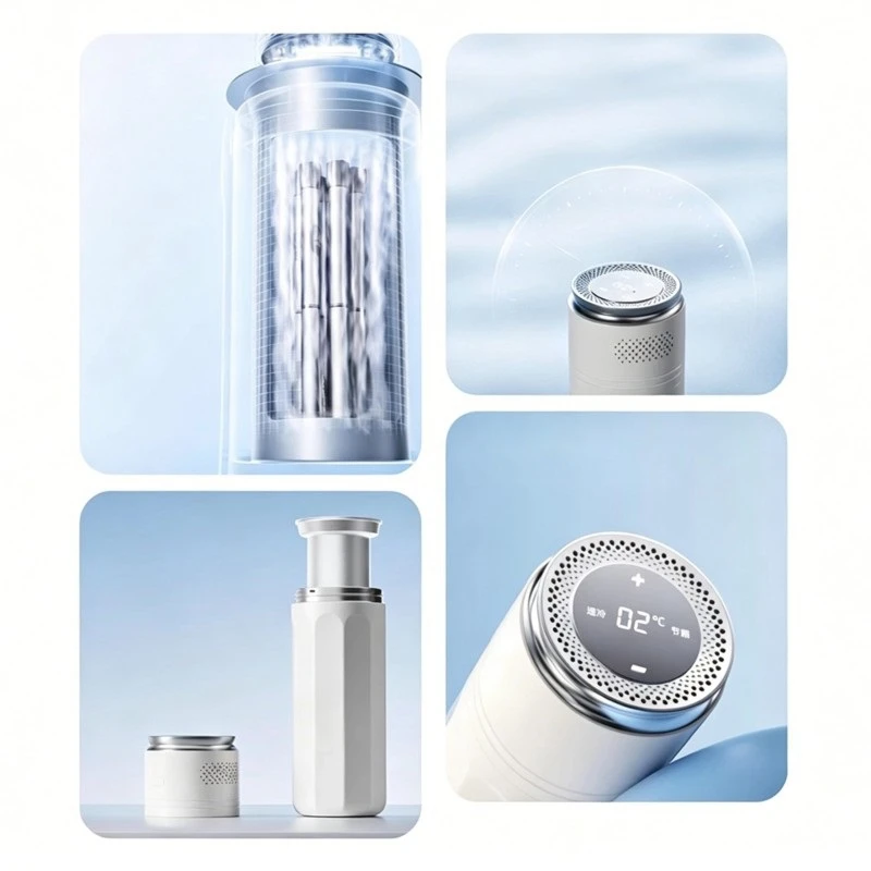 CKFAM-For Medication Car Refrigerator-Portable Insulin Cooler Box-Stainless Steel Design