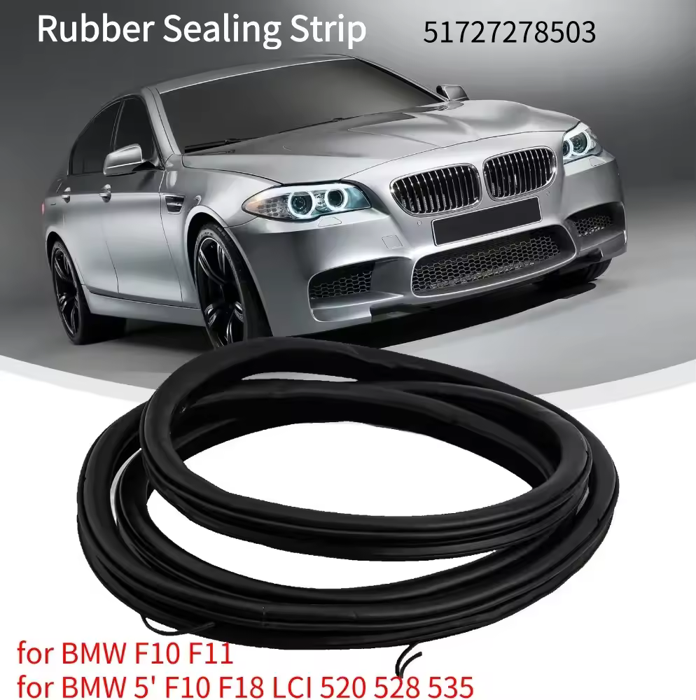 Tira de vedação do corpo da porta dianteira tira de vedação de borracha 51727278503 para bmw para f10 f11 2010-2016 para f10 f18 lci 520 528 535