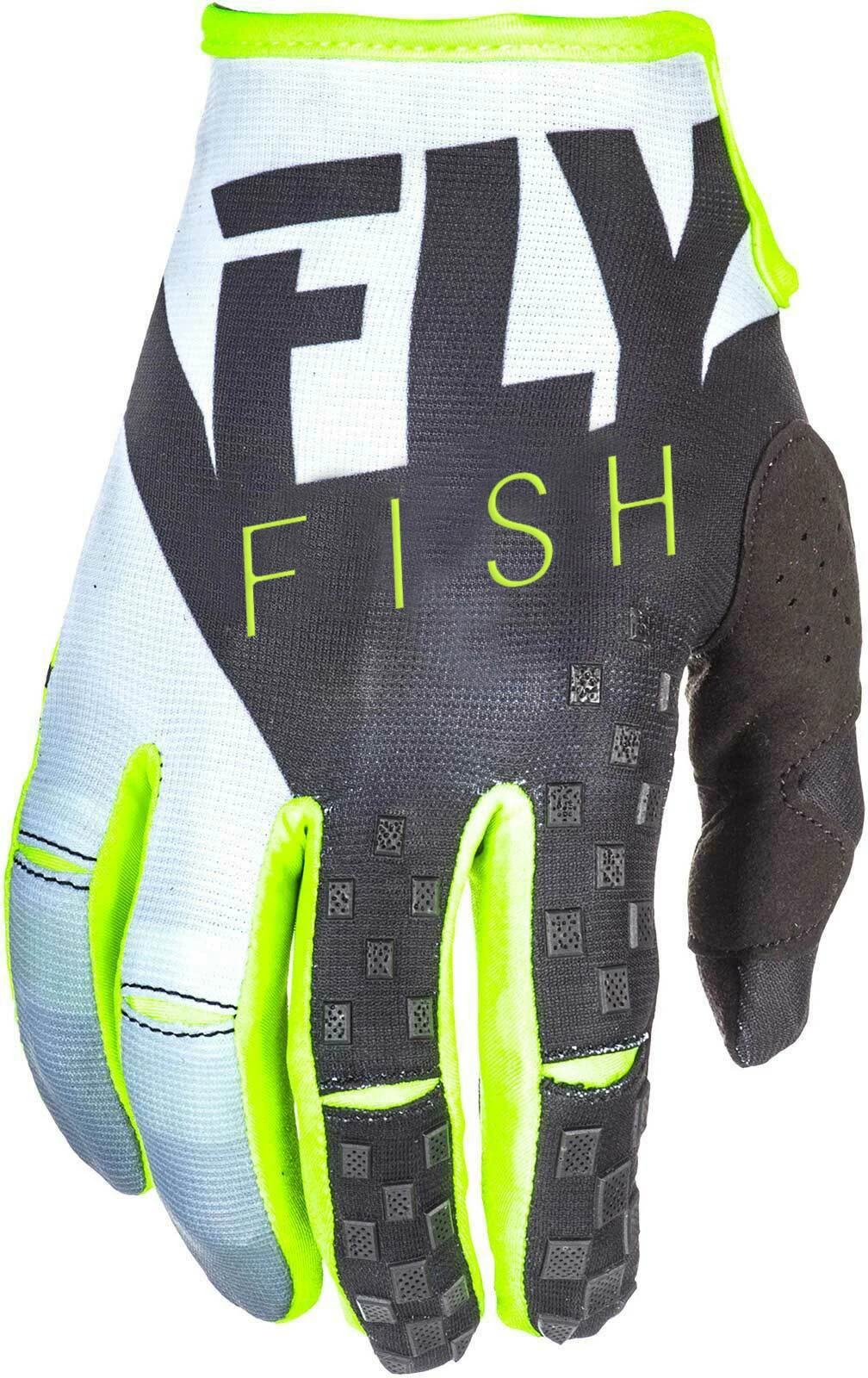 

Перчатки для мотокросса Fly Fish F-16: для гонок по бездорожью, квадроциклов, MTB, мужские