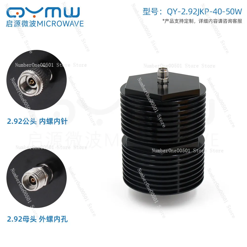 2.92mm Signal Power Attenuator Head 40G 50W High Frequency Attenuator 10 20 30 40dB For Industrial RF Communication Accessory