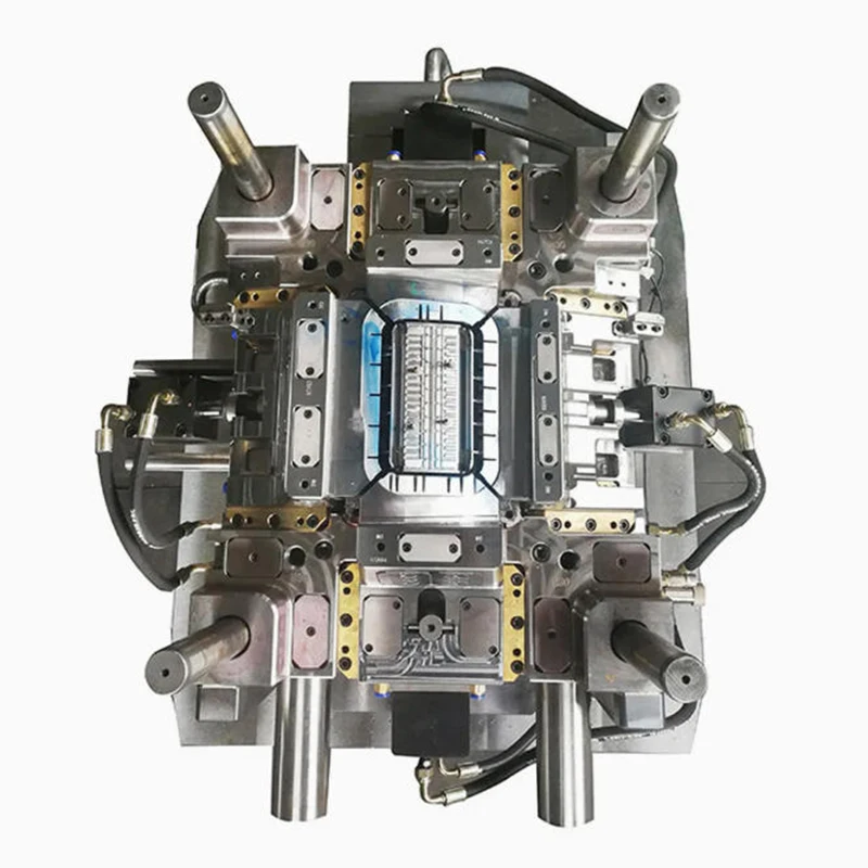 China Manufacturer of Injection Molds P20 Steel Injection Molding Customized Four Guide Post Multi-Slider Design Injection Mold