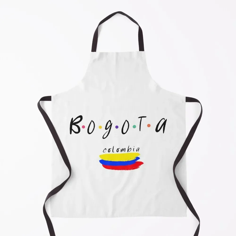 Bogota Colombia Design Apron kitchen clothes for men Women's Dresses christmas kitchen Apron