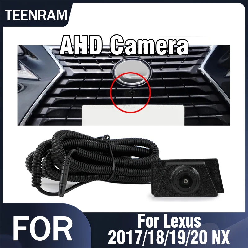 

ТРЕНОМ для Lexus 2017/2018/2019/2020 NX AHD 1080P 150 ° Автомобильная камера переднего вида, ночное видение, рыбий глаз, водонепроницаемый парковочный монитор