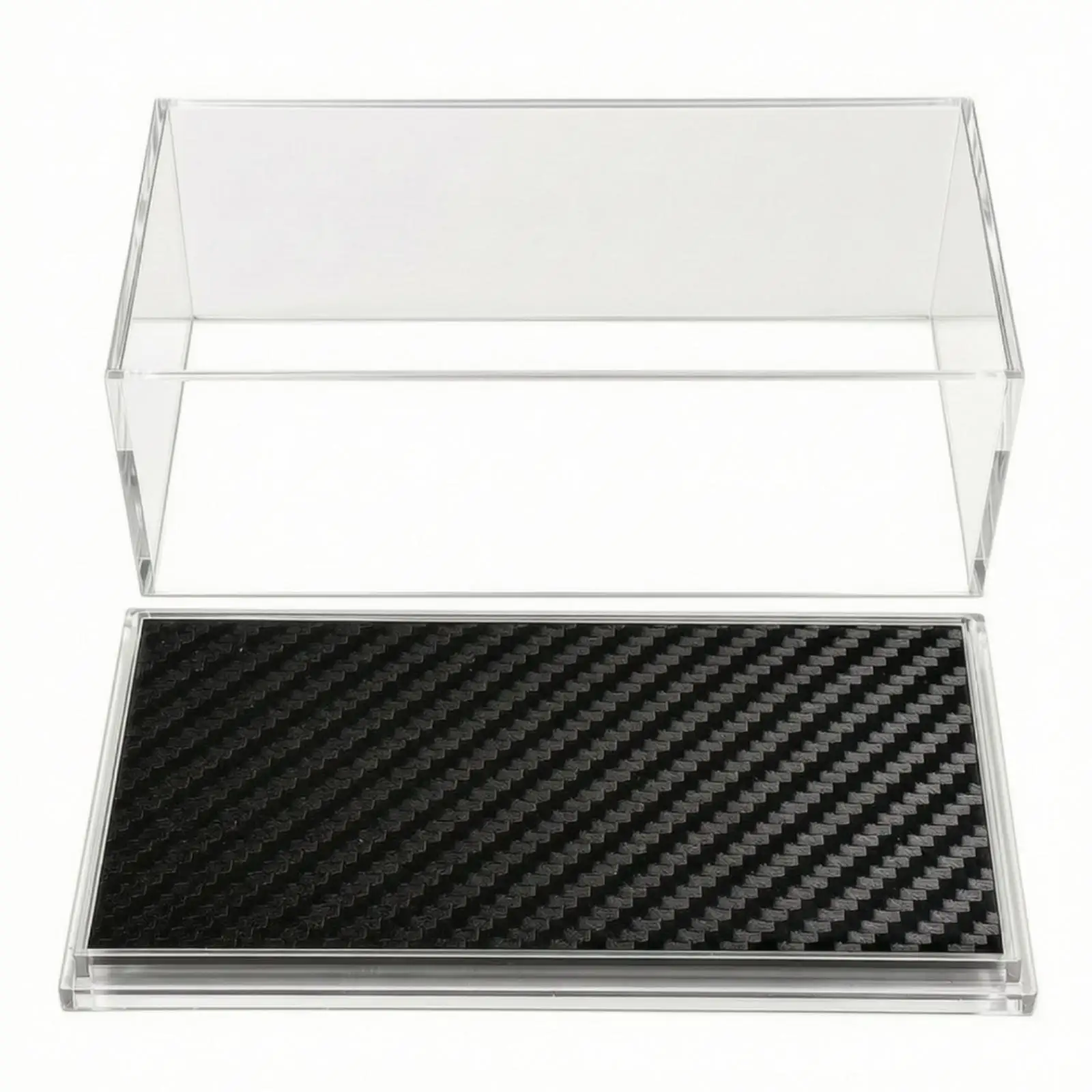 Model Car Display Enclosure with Base High Optical Clearness Showcase
