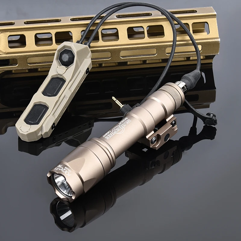 

WADSN Airsoft M300 M600 Surefire фонарик тактический охотничий скаутский фонарь с двойным переключателем давления вилка 2,5 мм для лазерного комбинированного