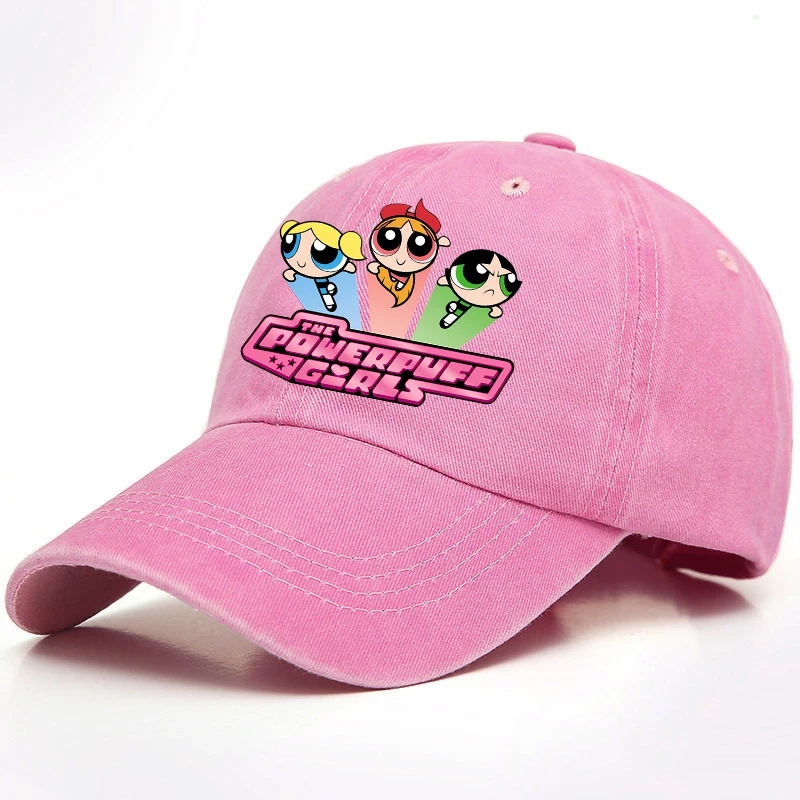 Boné de Beisebol The Powerpuff - Vintage Fashion Hats avaliação e preço