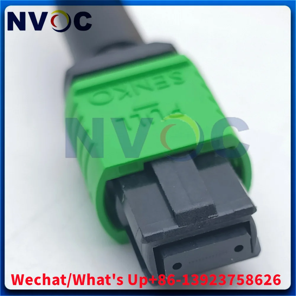 

15Mts MPO/F-MPO Female-12C-3.0-SM-15M-LSZH-Yellow-A/B Type12Fiber G657A 3.0mm Mini Round Elite Optic Trunk Cable Patch Cord