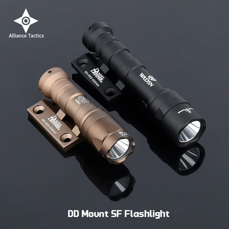 

Tactical Danie Defense DD Mount WADSN SF M300 M600 Flashlight For MLOK KEYMOD SMR Rail Metal Base Hunting Airsoft Accessories