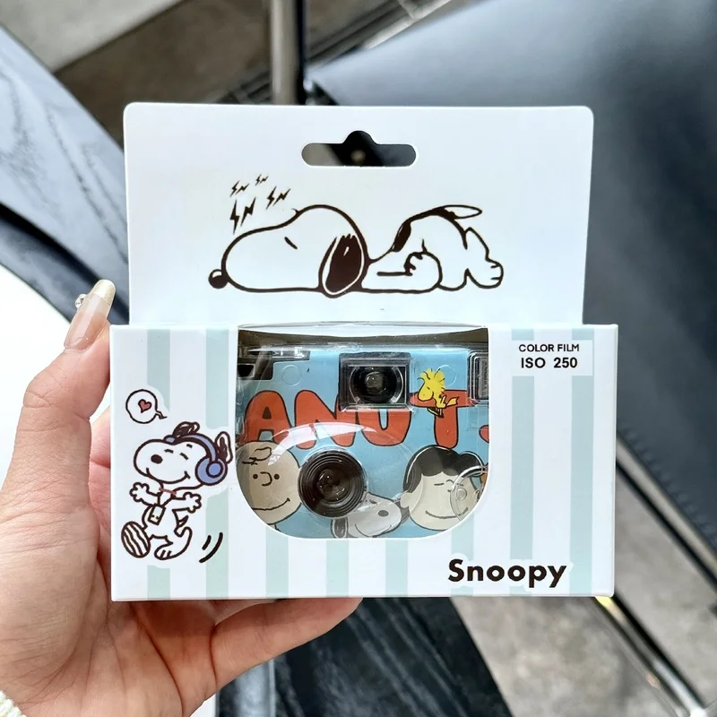 

Snoopy 18/27 Disposable Film Camera Film For Students High-End Sense Niche Creativity Birthday Gift For Girls