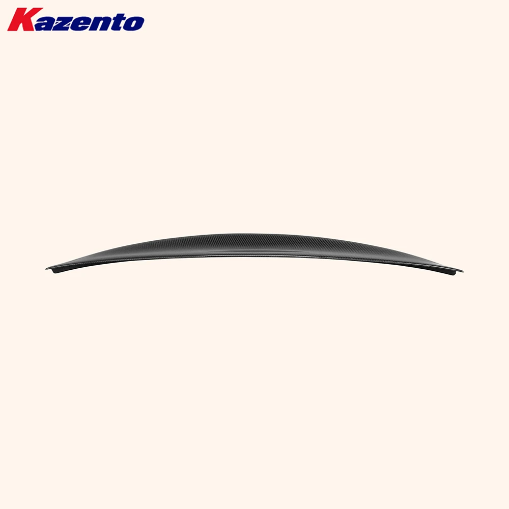 For Audi A4 B8 Type 8K 09-16 Sedan Carbon H Style Rear Trunk Ductail Spoiler Lip - view 4