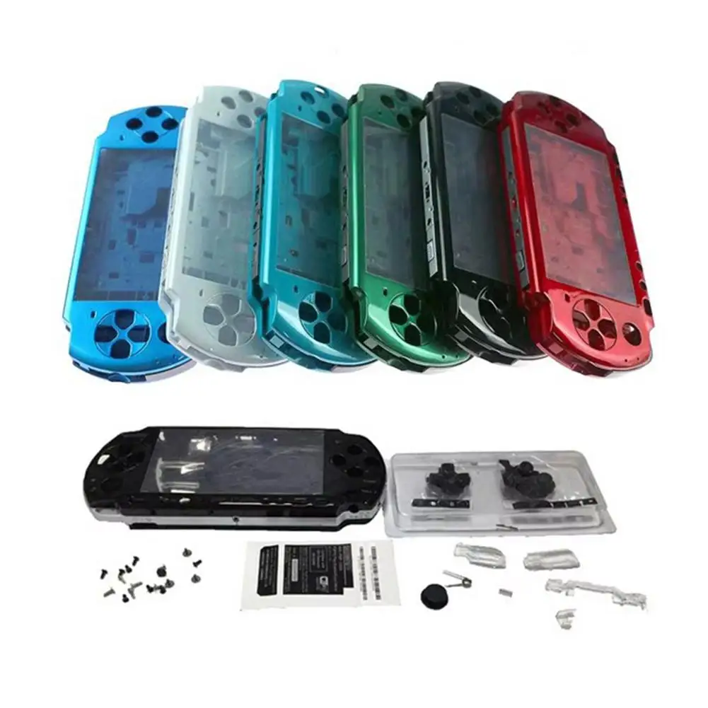 

Полный комплект декоративного корпуса для PSP3000 с кнопками, защитный чехол с винтами, полный набор для самостоятельной сборки консоли