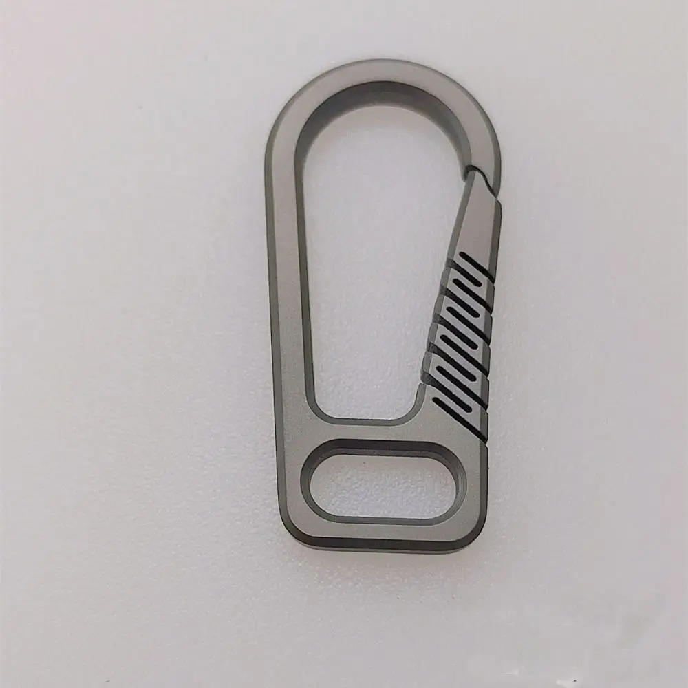 하이 퀄리티 티타늄 합금 EDC 키링, 초경량 키체인 버클 키링, EDC 도구, 남성 창의력 선물