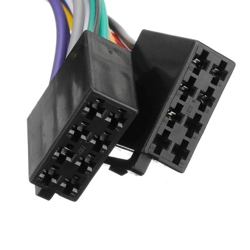Car Stereo Harness Wiring Cable Radio Wire Harness Auxiliary Adapters Used for 1997-2001 2002-2004 500 Durable