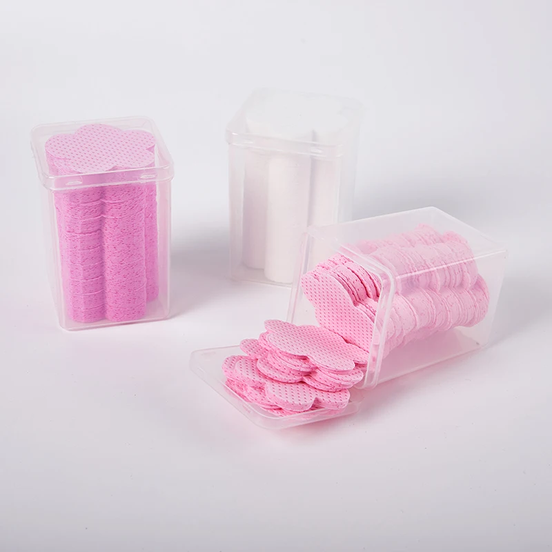 ผ้าเช็ดทำความสะอาดเล็บ200/500ชิ้นที่ไม่เป็นขุยผ้าเช็ดทำความสะอาดปลายเล็บเจลยูวีผ้าเช็ดทำความสะอาดพรมดูดซับน้ำกระดาษอ่อนนุ่มทำเล็บ