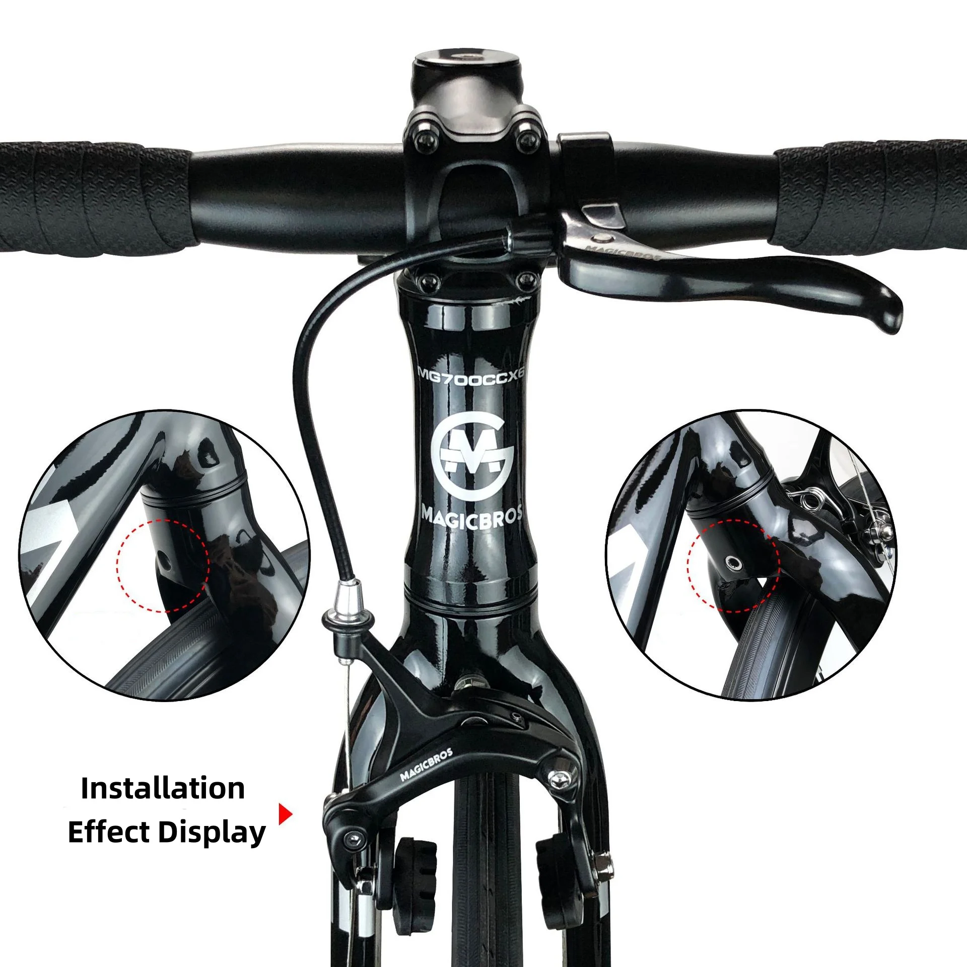 pedal pusher schwarz Cadent High Rise 16