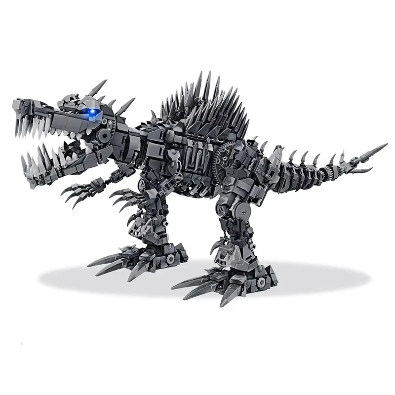 Movable Mechanical Tyrannosaurus Rex DIY Small Particle Plastic Educational Toys 3D Puzzle Building Blocks