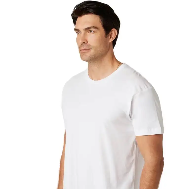 Summer Men T Shirt Cotton Tops Women Solid Color Blank Tshirts O-neck Round Collar Short-Sleeve Couple White Top Tees Clothing
