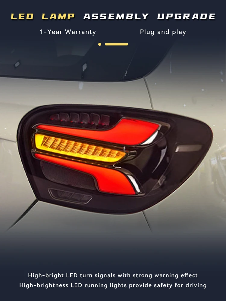 Automotive Lights For Benz 2013-2018 A180 A200 A45 w176 Tail Lamp Modified DRL Taillight LED Turn Signal Car Accessories Tools