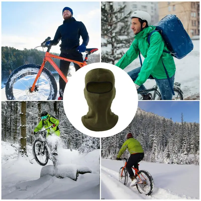 Cycling Full Face Cover Dustproof Sandproof Balaclava For Motorcycle Riding Warm Keeping Supplies For Hiking Skiing
