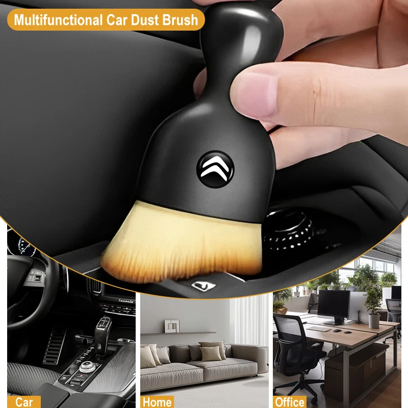 أداة التنظيف الداخلي للسيارة فرشاة ناعمة فجوة التهوية الغبار لسيتروين C4 C3 C5 C1 C2 VTS Berlingo Celysee Xsara Picasso