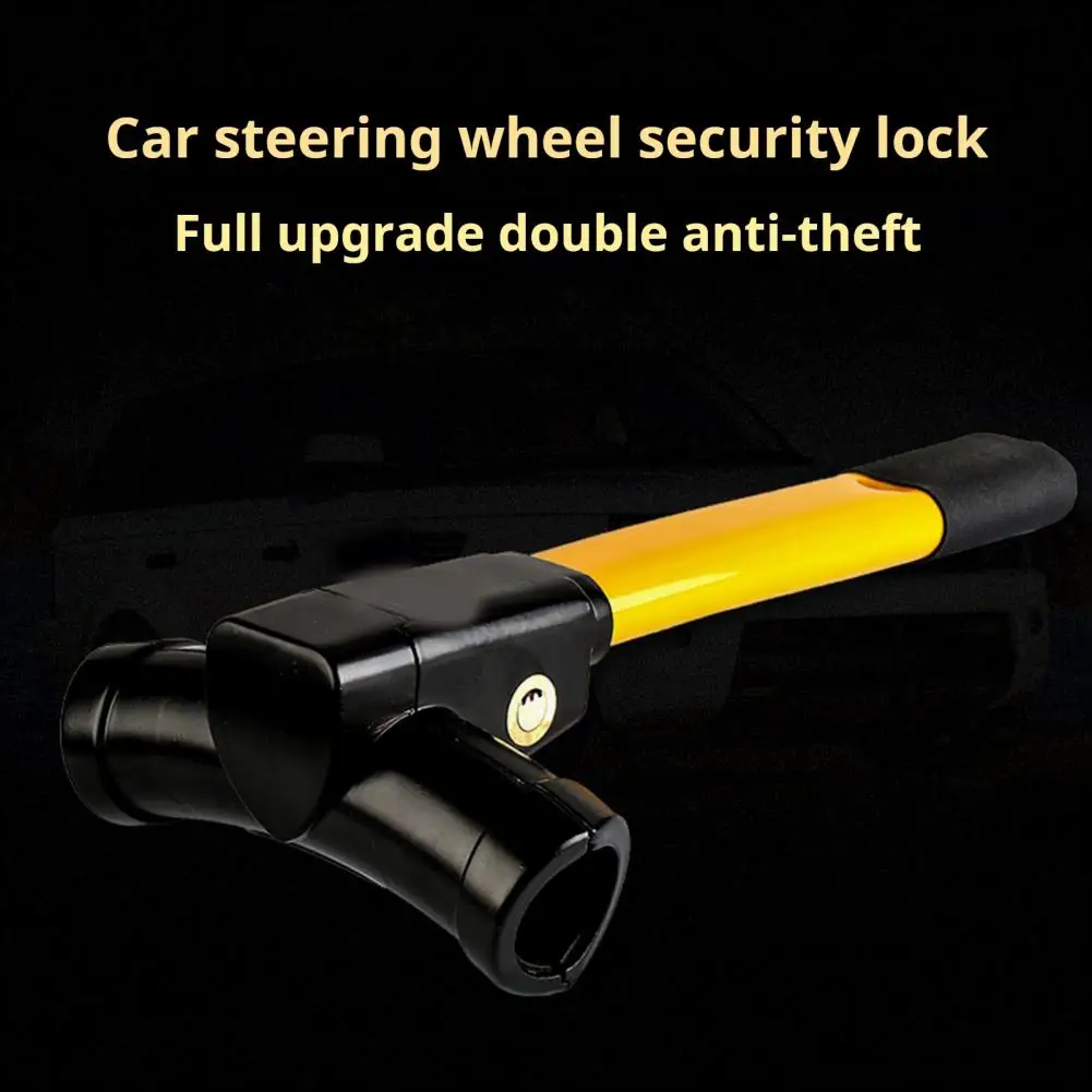 Van Steering Wheel Lock Anti-theft Car Lock Heavy Duty Car Steering Wheel Lock with High Visibility Anti-theft Device for Simple