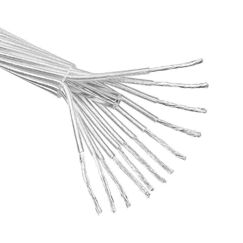 

HIFI OCC посеребренный сигнальный кабель, свободный кабель, 12-жильный балансировочный кабель, акустический кабель усилителя мощности